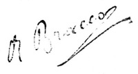 firma dell'autore