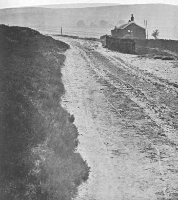 Illustration:
Moorland scene (with cottage), Haworth